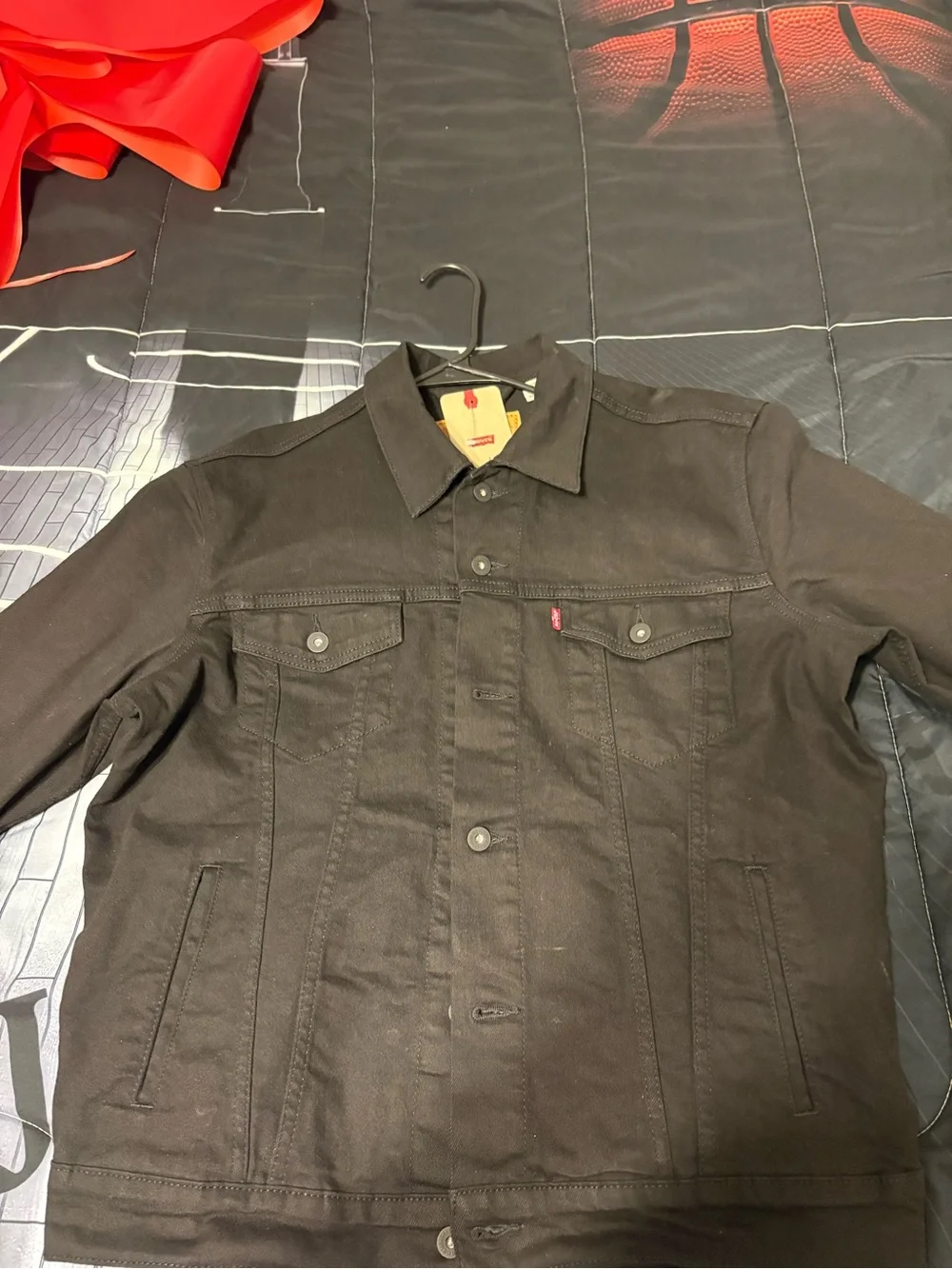 True Religion Black Men's Lightweight Shirt Jacket